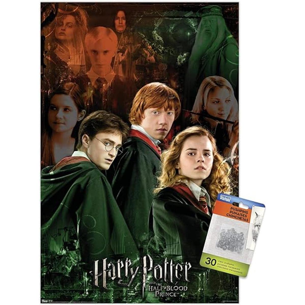 Póster de Harry Potter y el Príncipe HalfBlood Trio