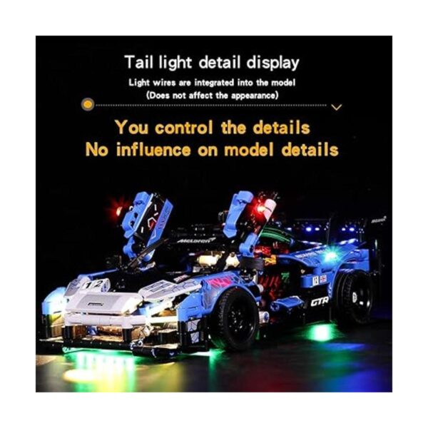 Juego de iluminación para Lego Mclaren Senna GTR 42123 Toy_2