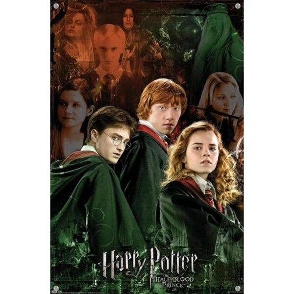 Póster de Harry Potter y el Príncipe HalfBlood Trio_4