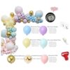 Kit de guirnalda de globos de arco iris 171 unidades kit