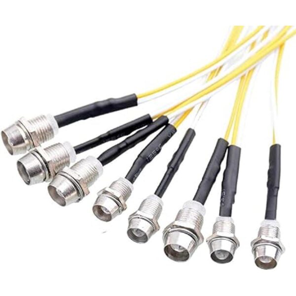 Treehobby Juego de faros delanteros de luz LED de 8 luces_4