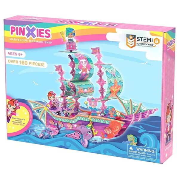 PINXIES Maravilloso barco de sirena Construye tu propio_2
