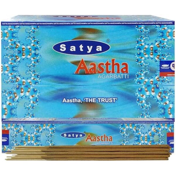 Paquete de varillas de incienso e incienso Aastha Insence_2