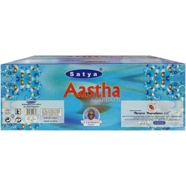 Paquete de varillas de incienso e incienso Aastha Insence_5