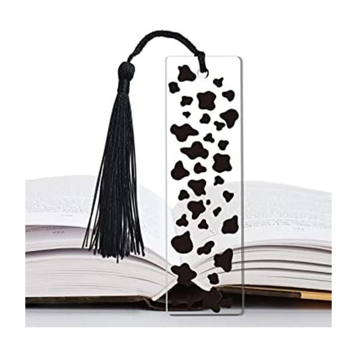Divertidos marcadores de libro de vaca para mujeres