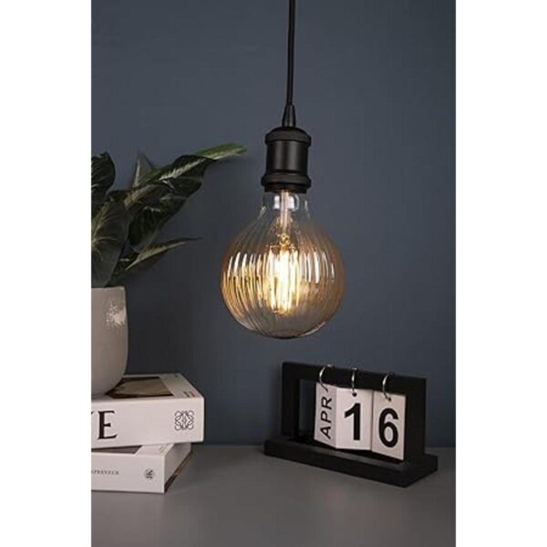 Harwez Bombillas LED Edison vintage globo regulable de 4
