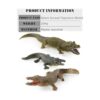 Juego de 3 figuras de animales safari animales de juguete_3