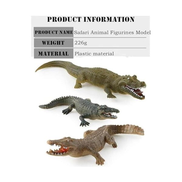 Juego de 3 figuras de animales safari animales de juguete_3