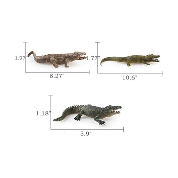 Juego de 3 figuras de animales safari animales de juguete_2