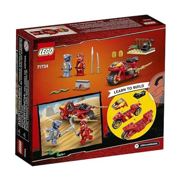 LEGO NINJAGO Legacy Kais Blade Cycle 71734 Ninja Kit de_4