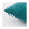 HWY 50 Fundas de almohada color verde azulado de 16 x 16