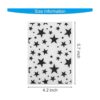 15 carpetas en relieve de 5.7 x 4.2 pulgadas plantilla de_4