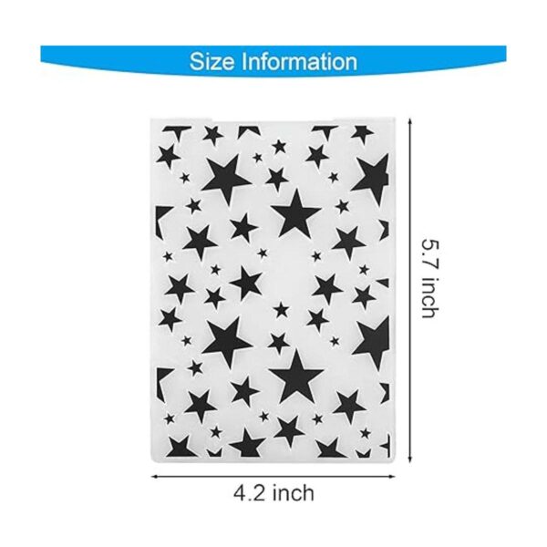 15 carpetas en relieve de 5.7 x 4.2 pulgadas plantilla de_4