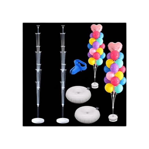 Juego de 2 soportes para columnas de globos de 5.3 pies de_1