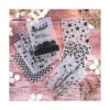 15 carpetas en relieve de 5.7 x 4.2 pulgadas plantilla de_6