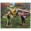 Ebros Set de regalo de 3 coloridas figuras de hadas en el_2