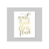 Susie Arts 8X10 Póster metálico para pared de baño sin_2