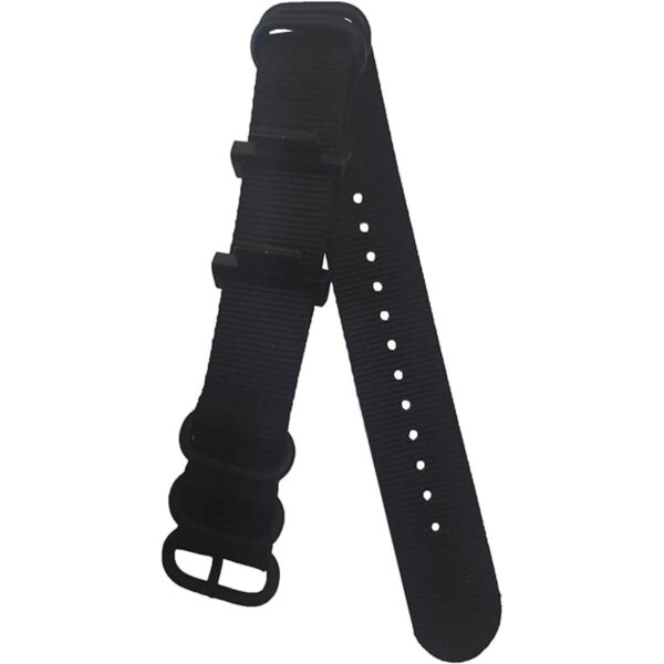 Tonystrap Correa de reloj negra de 0.866 in correa de_5