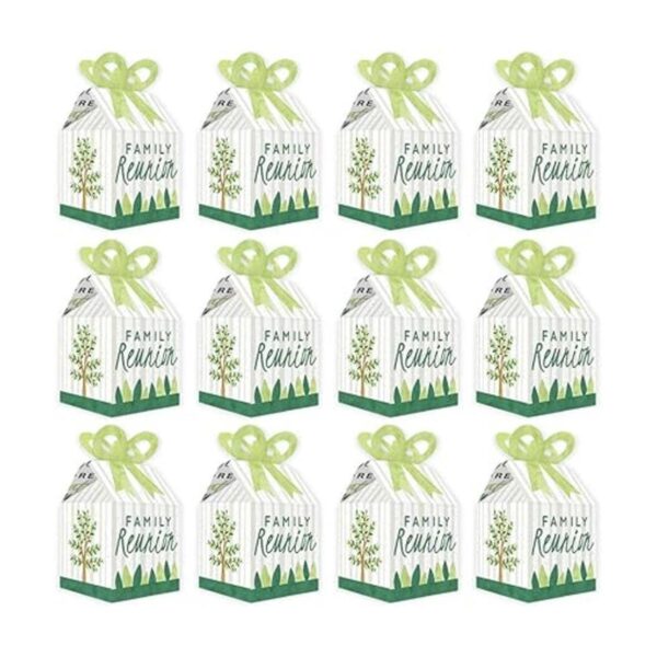Big Dot of Happiness Family Tree Reunion Cajas de regalo
