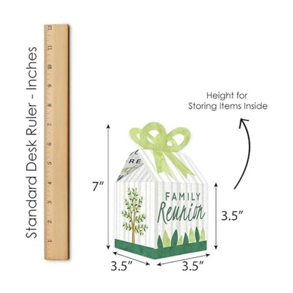 Big Dot of Happiness Family Tree Reunion Cajas de regalo