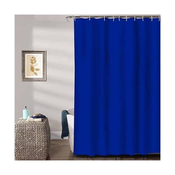 NTETSN YLYYNT2478 Cortina de ducha clásica de color azul_3