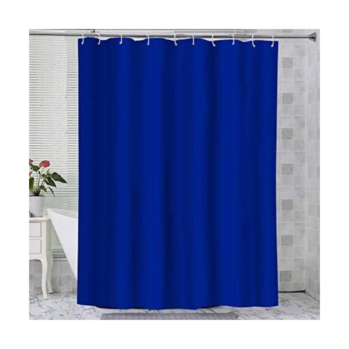 NTETSN YLYYNT2478 Cortina de ducha clásica de color azul