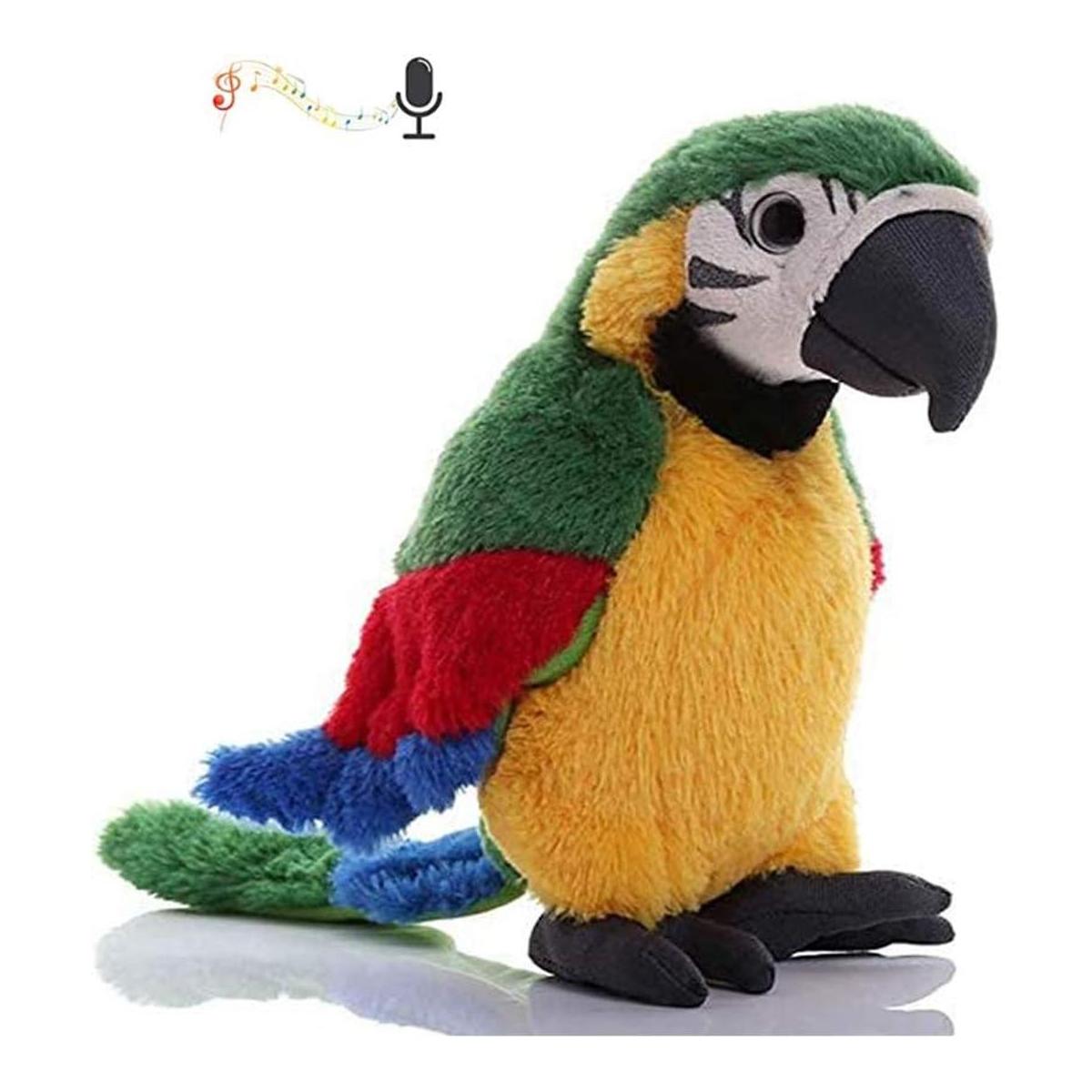 Talking Parrot Speaking Parrot Record Repeats Toy Talking