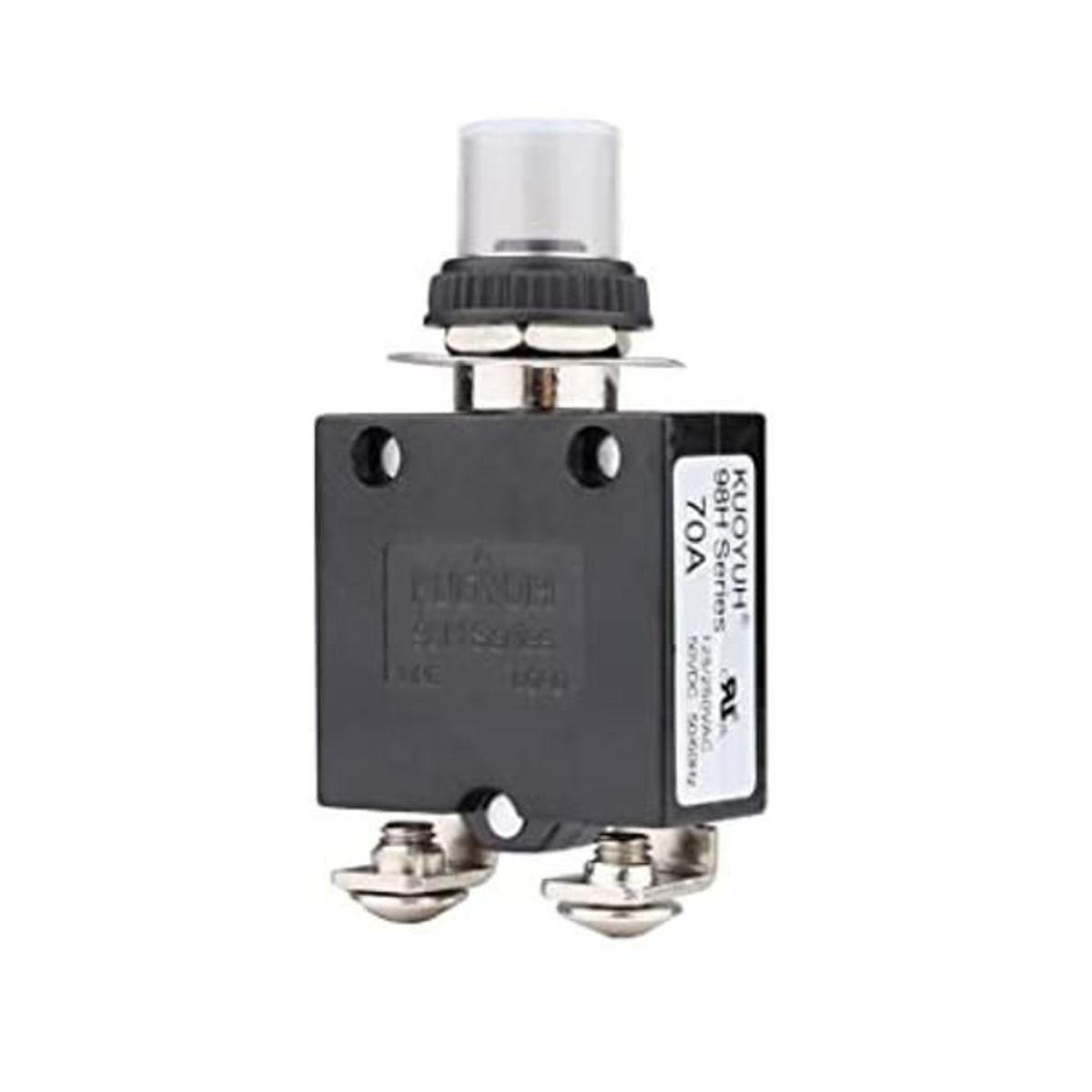 DIYhz Disyuntor térmico serie 98 70A 125250VCA 32VCC