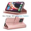Tekcoo Funda tipo cartera para iPhone 12 Mini iPhone12_4
