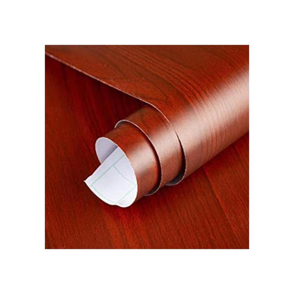BAYYA Cherry Wood Grain Paper Waterproof Peel and Stick