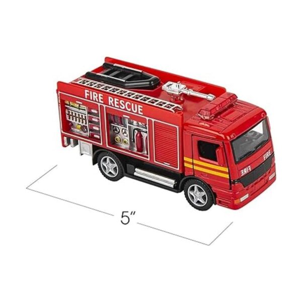 ArtCreativity Camiones de rescate de motor de bomberos de_4