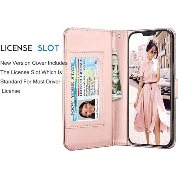 Tekcoo Funda tipo cartera para iPhone 12 Mini iPhone12_5
