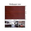 BAYYA Cherry Wood Grain Paper Waterproof Peel and Stick