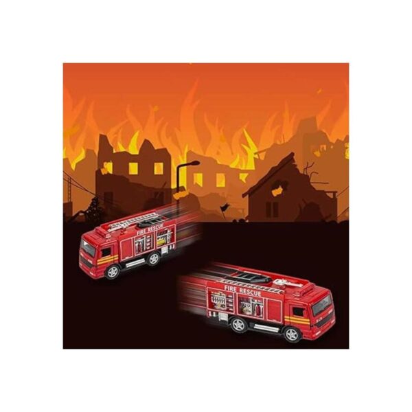 ArtCreativity Camiones de rescate de motor de bomberos de_5