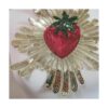 LetrasAmorRojo FresaAmor Globo Lentejuelas Hecho a Mano_2