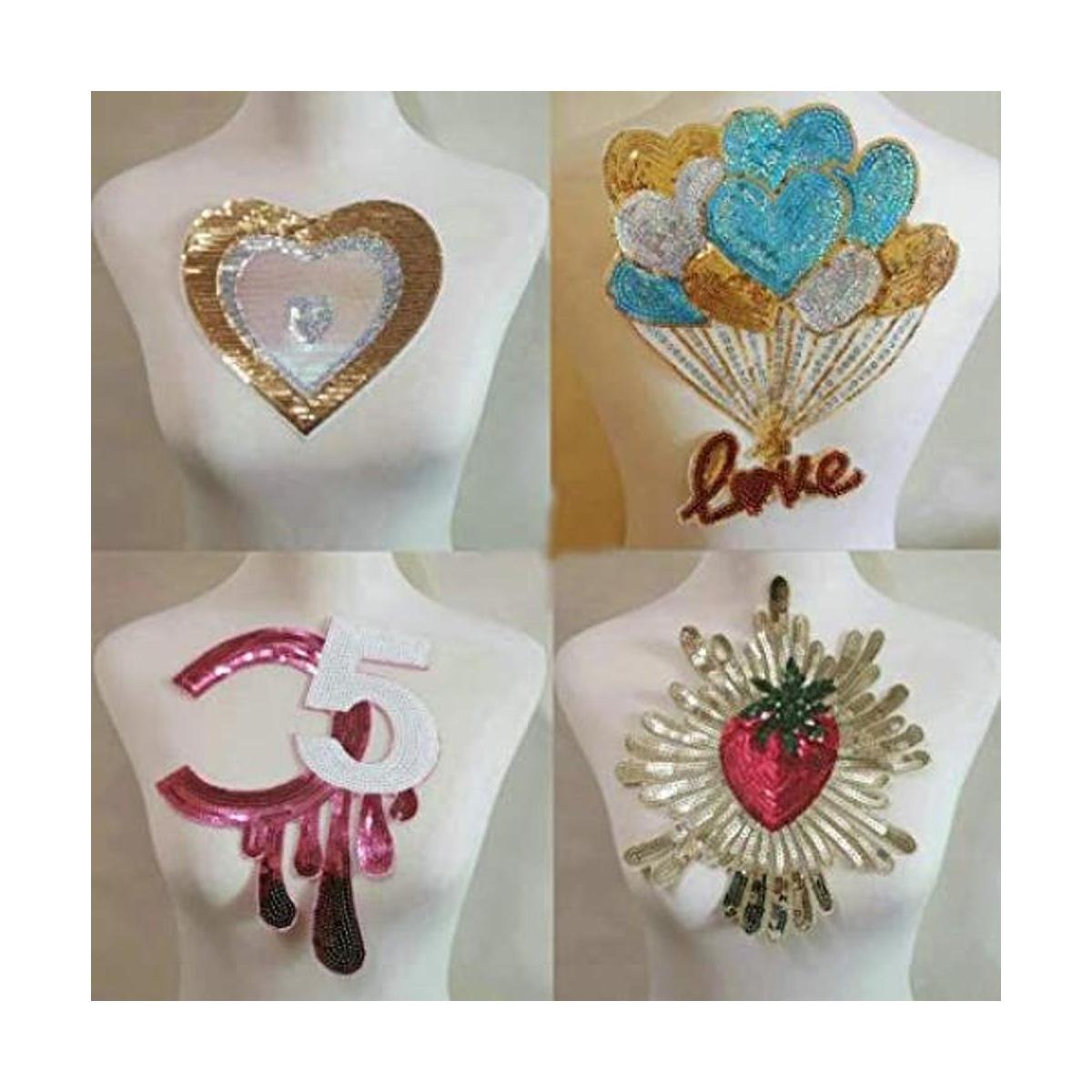 LetrasAmorRojo FresaAmor Globo Lentejuelas Hecho a Mano