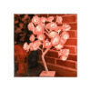 Snokip Lámpara de árbol de rosas con 32 luces LED de rosa_1