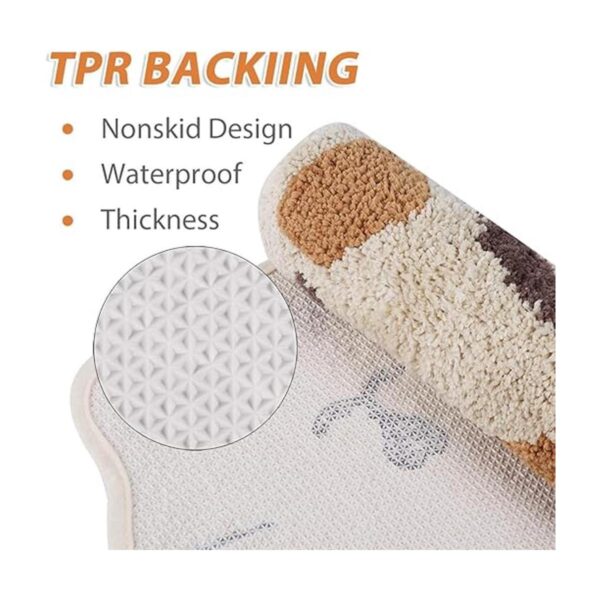 Ankah Alfombra de baño antideslizante absorbente suave