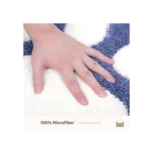 Molesun Alfombra de baño antideslizante en forma de pata