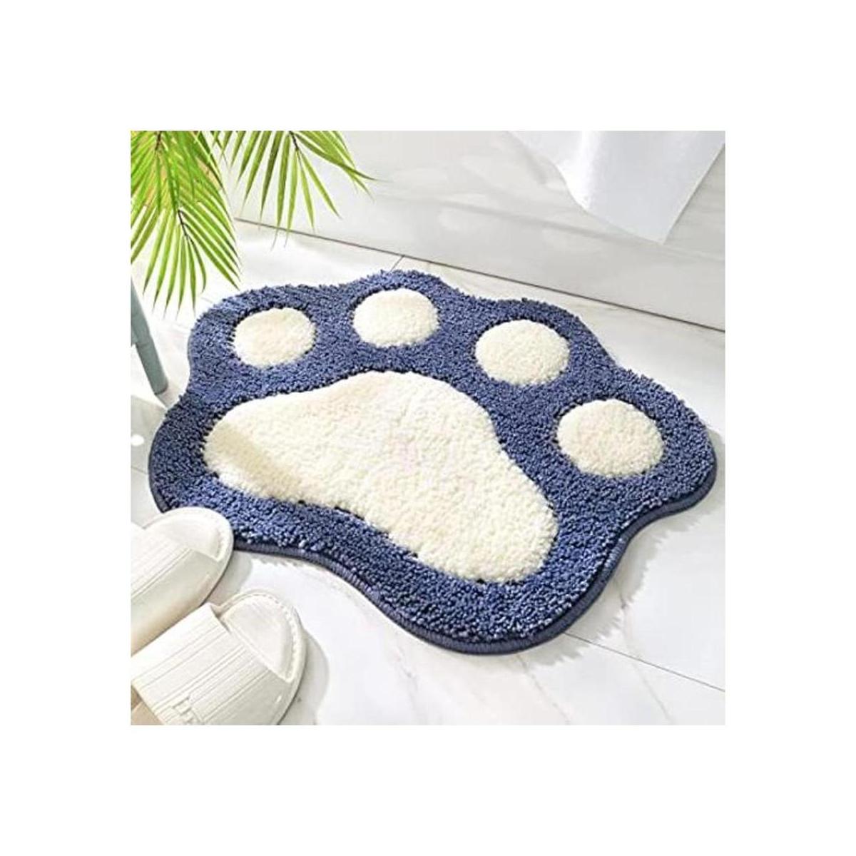 Molesun Alfombra de baño antideslizante en forma de pata