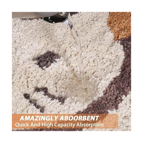 Ankah Alfombra de baño antideslizante absorbente suave