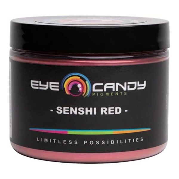 Eye Candy Pigmento en polvo de mica prémium Senshi Red_3