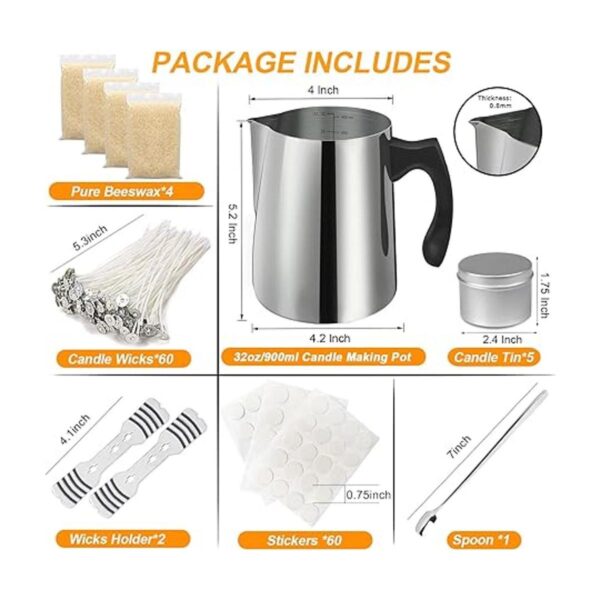 Kit de fabricación de velas herramientas de suministros_2