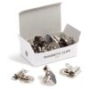 U Brands Pinzas de imán para nevera plata suministros de_1