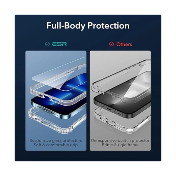 ESR Air Armor 360 Funda con protector de pantalla_4