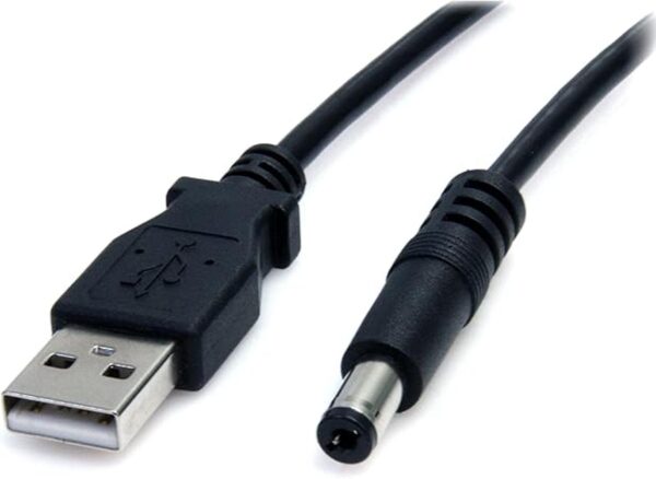 StarTech. com Cable de barril USB a tipo M de 6.6 ft_1