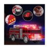 Juego de vehículos de emergencia de juguete para niños con_2