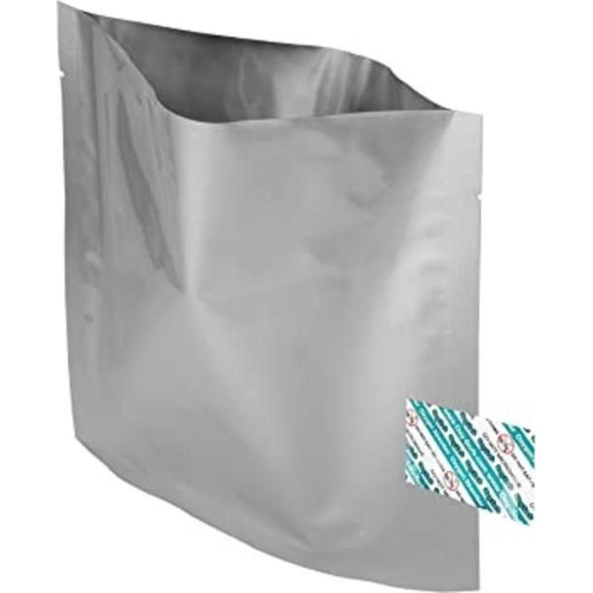 Paquete de 100 bolsas Mylar de 8 x 8 y 100 unidades de