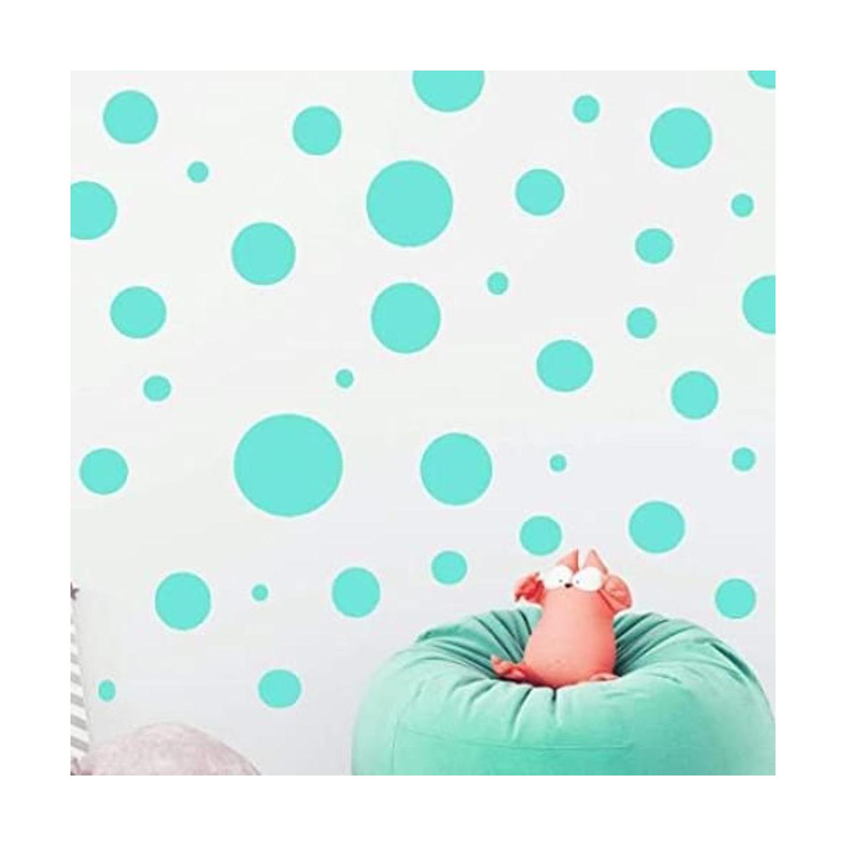 Calcomanías de pared de lunares calcomanías de decoración