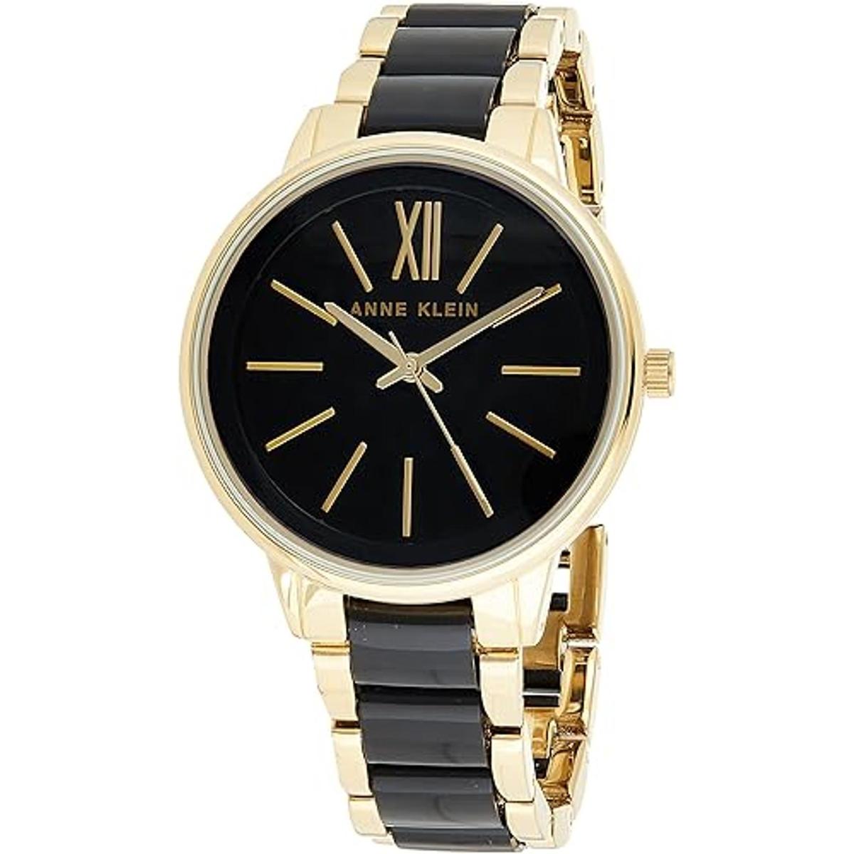 Anne Klein Reloj de pulsera de resina para mujer